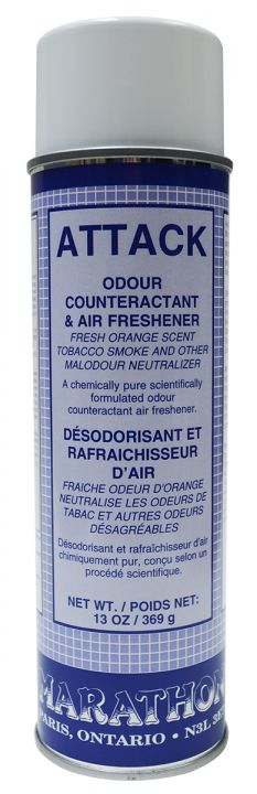 Attack-Odour Counteractant & Air Freshener