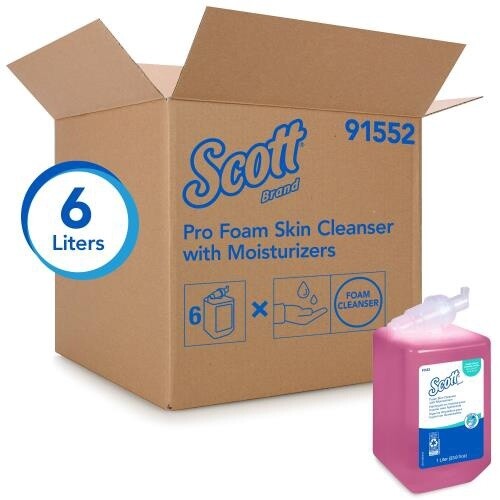 Scott Foam Handsoap, Citrus, 1000mL, 6/Case