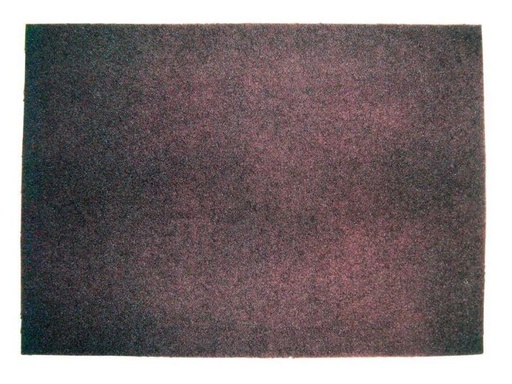 [4714-20] 14" x 20" Maroon Thin Line Rectangular Floor Pad - Case of 5