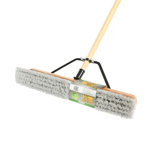 [4062] 24" Soft Bristles Push Broom